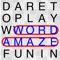 Word-A-Maze is an amazing word search type puzzle creator and game for the iPhone and iPad