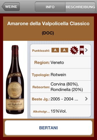 Vinum Index - TOP 106 Italian Wines screenshot 3