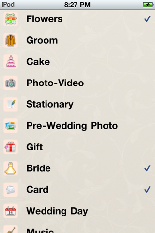 Wedding Checklist (Lite) screenshot 2