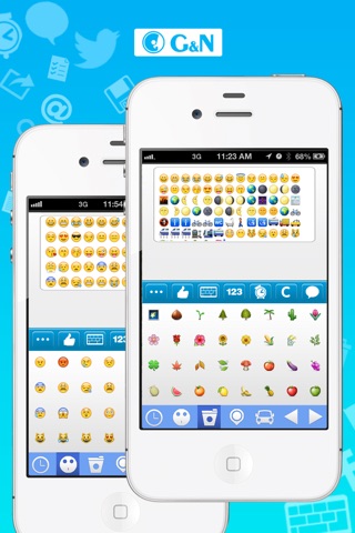 Text & Emoji for SMS + Texting + SMS + MMS - Cool Fonts - Characters + Symbols - Smileys + Icons - Color Text + Font - Symbol Keyboard - Free screenshot 3