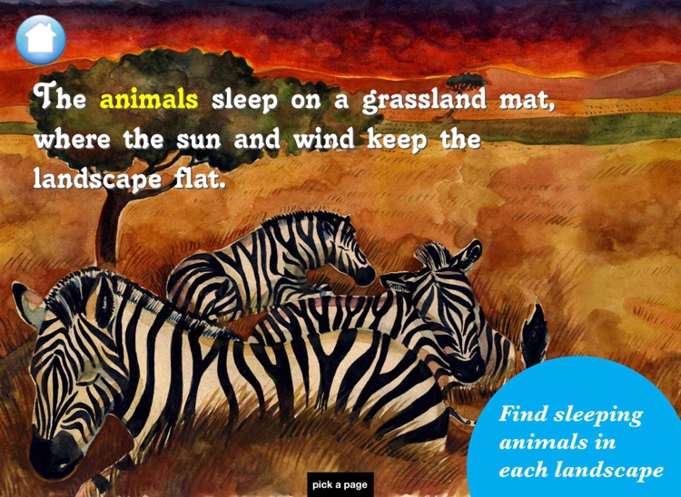 The Animals Sleep: A Bedtime Book of Biomes