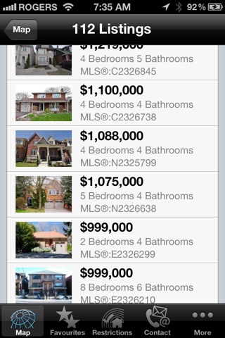 Toronto GTA MLS Property Search W/ Euromart Realty Ltd., Brokerage screenshot 3