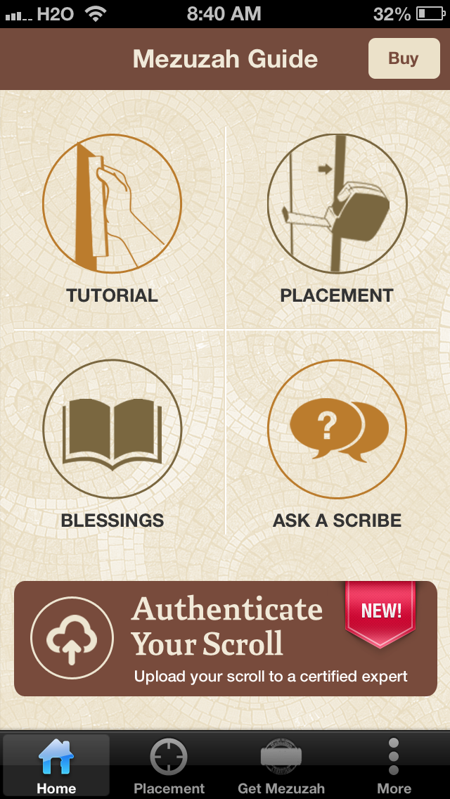 How to cancel & delete Mezuzah Guide - Authenticate your scroll from iphone & ipad 1