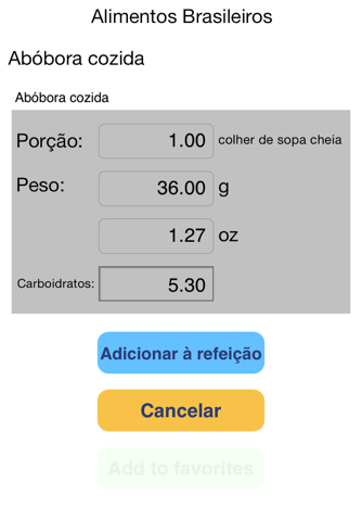 Diabetes Personal Calculator screenshot 2