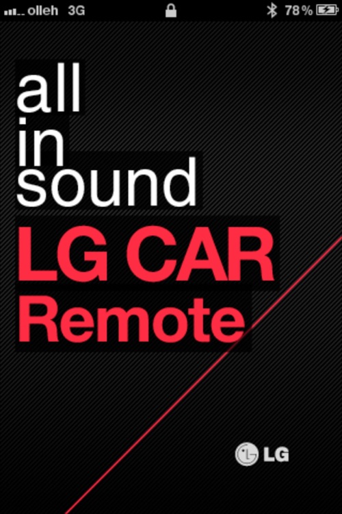 LG Car Remote