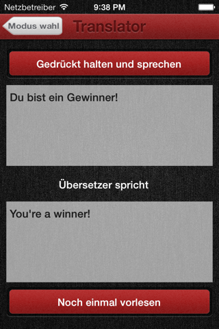 i Translator with speech recognition screenshot 2