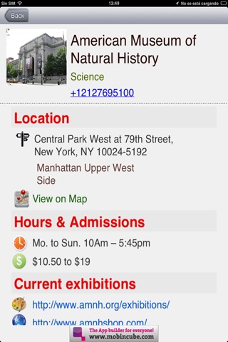 NYcity museums screenshot 3