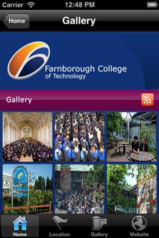 Farnborough College screenshot 2