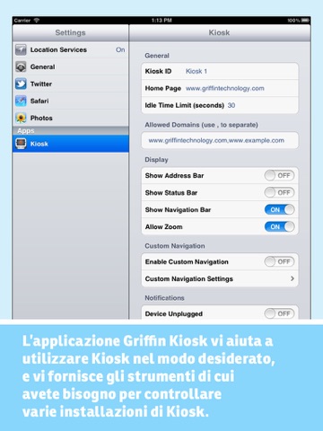 Griffin Kiosk screenshot 4