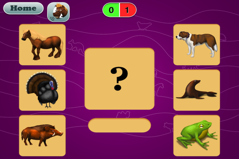 Dieren Geluiden : Gratis Quiz voor kinderen screenshot 2