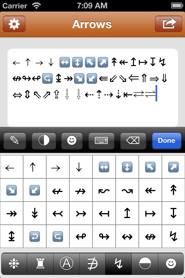 Symbol Keyboard & Emoji - Emoticons Art Text, Unicode Icons Characters Symbols for Texting, MMS Messages & Any Chat App screenshot 3