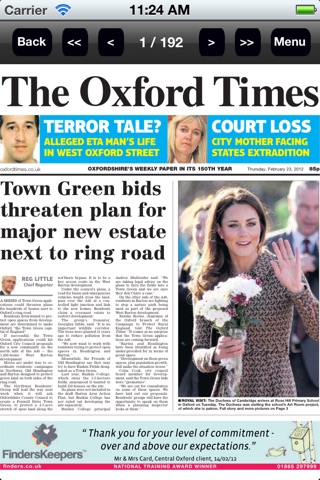 The Oxford Times screenshot 2