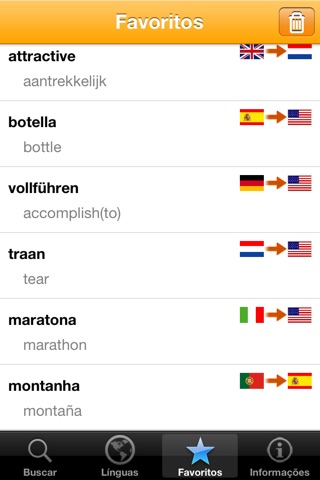Dictionnaire 20 langues des mots usuels screenshot 4