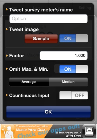 Geiger Calc screenshot 2