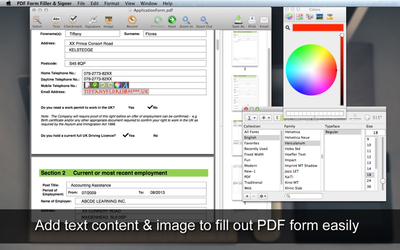PDF Form Filler &amp; Signer thumbnail 1