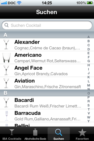 IBA Cocktails screenshot 3