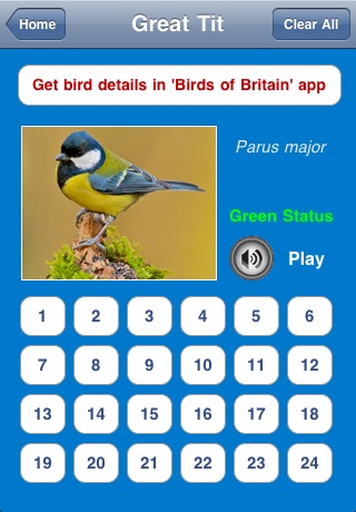 Big Garden Birdwatch Log screenshot 3