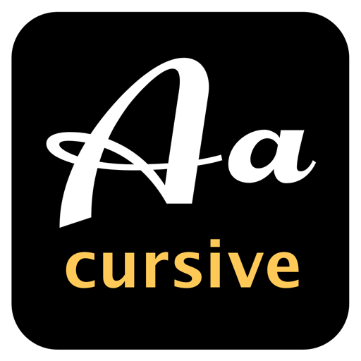 Cursive Font Kit icon