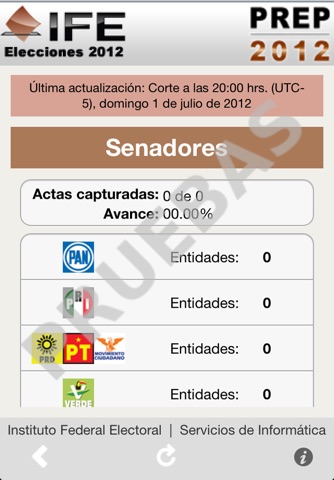 Elección 2012 screenshot 4