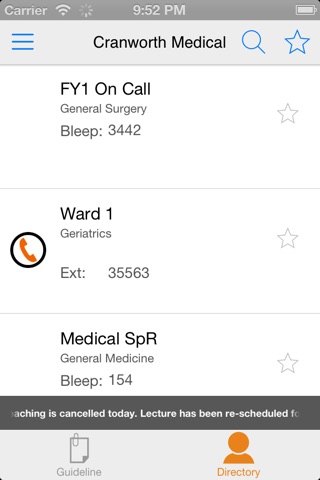 Clinical IRIS screenshot 3