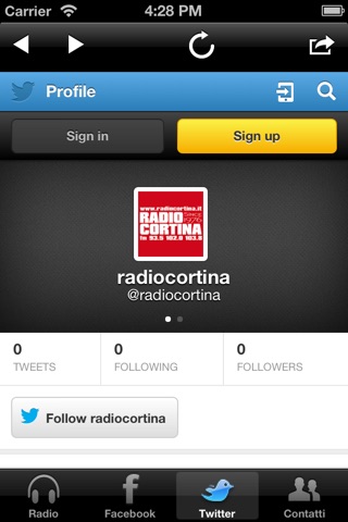 Radio Cortina screenshot 3