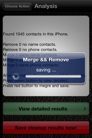 CleanContacts screenshot 4