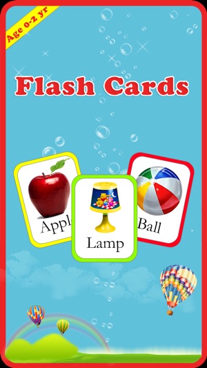 Flash card Age 0-2 for iPhone