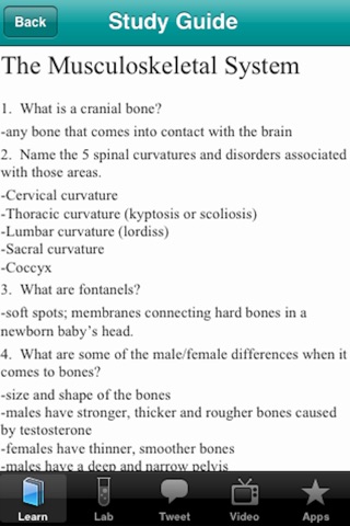 The Musculoskeletal System screenshot 2