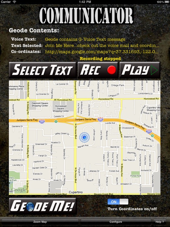 Geode Communicator (iPad Edition)