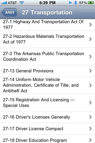 Arkansas Code of 1987 ARCode09 screenshot-3