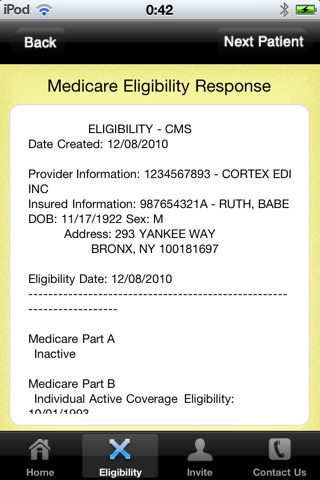 Medicare Eligibility screenshot 3