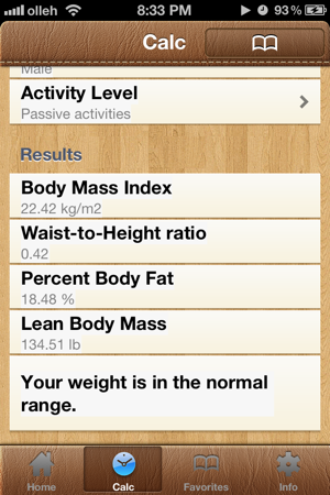 BodyFat Calorie Calculator FREE(圖2)-速報App