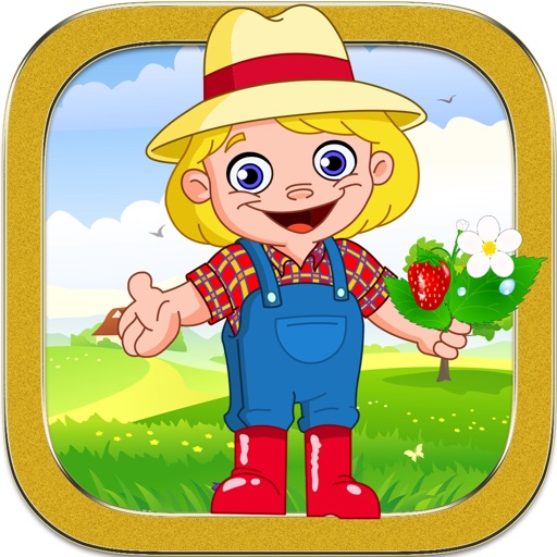 Strawberry Fruit Farm Jump, Fly & Collect Berries