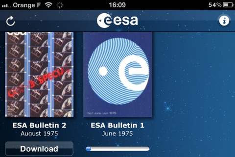 ESA Bulletin screenshot 4