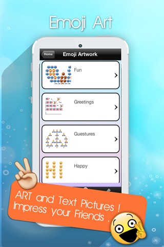Emoji Emoticons Art Pro For iOS 7 - New Smiley Symbols & Icons for Text, Texting, MMS, Email & Messages screenshot 3