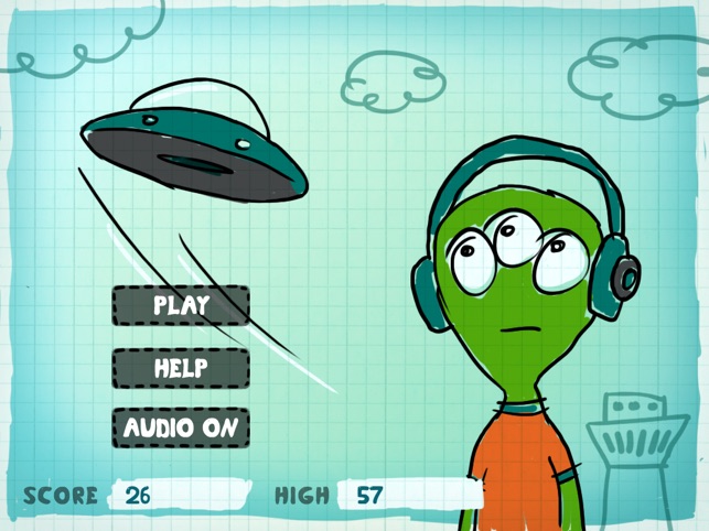 Alien Doodle Control Free - Fun Air Traffic Controller Skill(圖1)-速報App