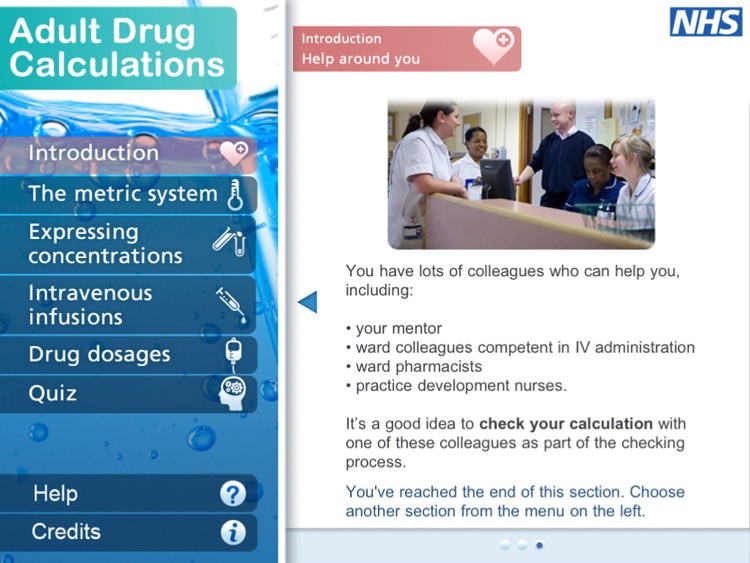 Adult Drug Calculations for iPad