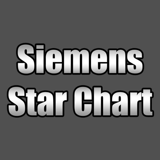 Siemens Star Chart 4K Pro