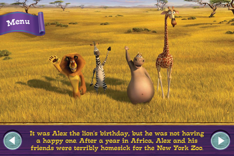 Madagascar 3 Movie Storybook Deluxe screenshot 2