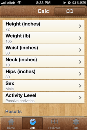 BodyFat Calorie Calculator FREE(圖5)-速報App