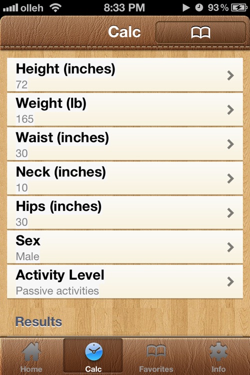 BodyFat Calorie Calculator FREE screenshot-4