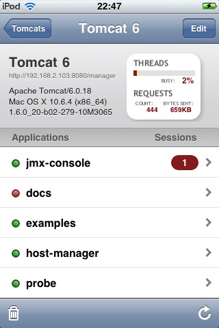 Watchdog for Tomcat screenshot 2