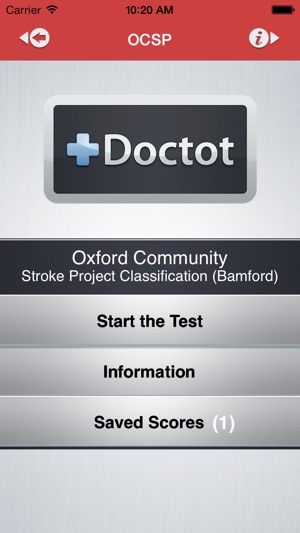 Oxford Community Stroke Project