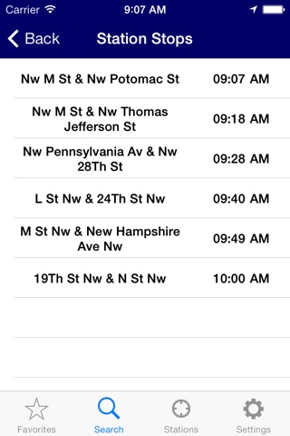 iTransitBuddy - DC Metro screenshot 4