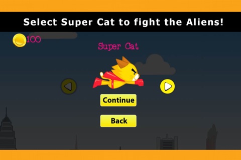 SuperCat vs Angry Alien screenshot 2