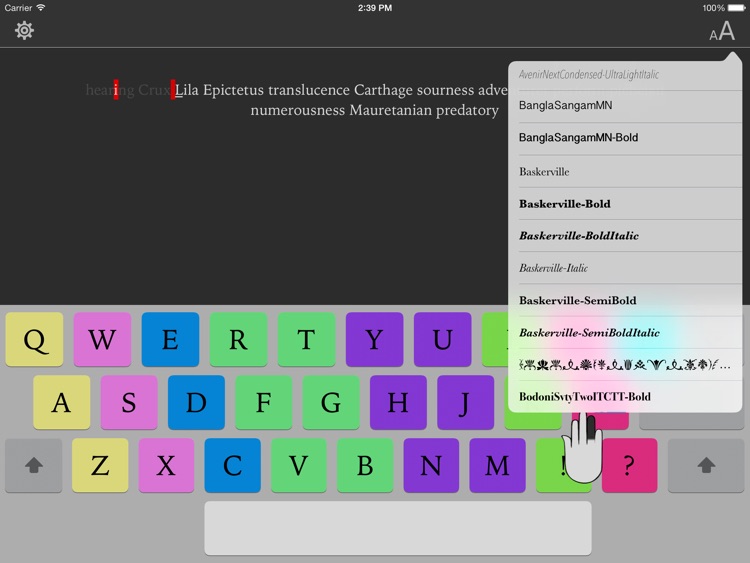 Typing Tutor for iPad