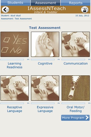 iAssessNTeach Home Series screenshot 3