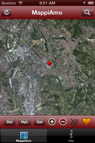 MappiAmoPerugia screenshot 2