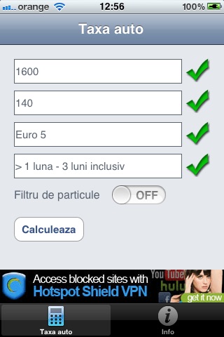 Taxa poluare auto screenshot 3