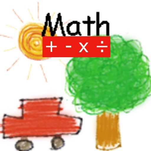 Kid math race icon